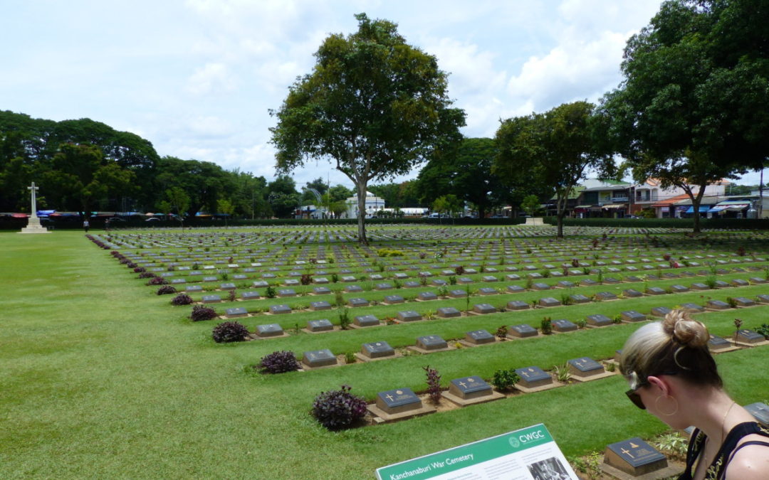 10 Kanchanaburi – válečný hřbitov